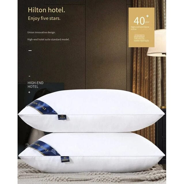 2-Pack: Hilton Hotel & Resort Collection Down-Alternative Pillow 2025 Newest
