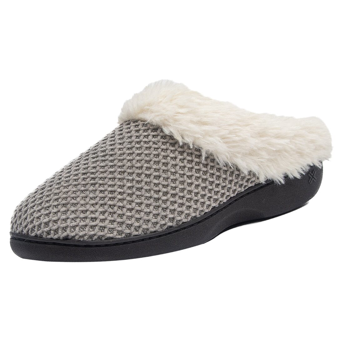 Roxoni Women's Fleece Trim Knit Sweater Furr Clog Slipper Clearance Get To Buy