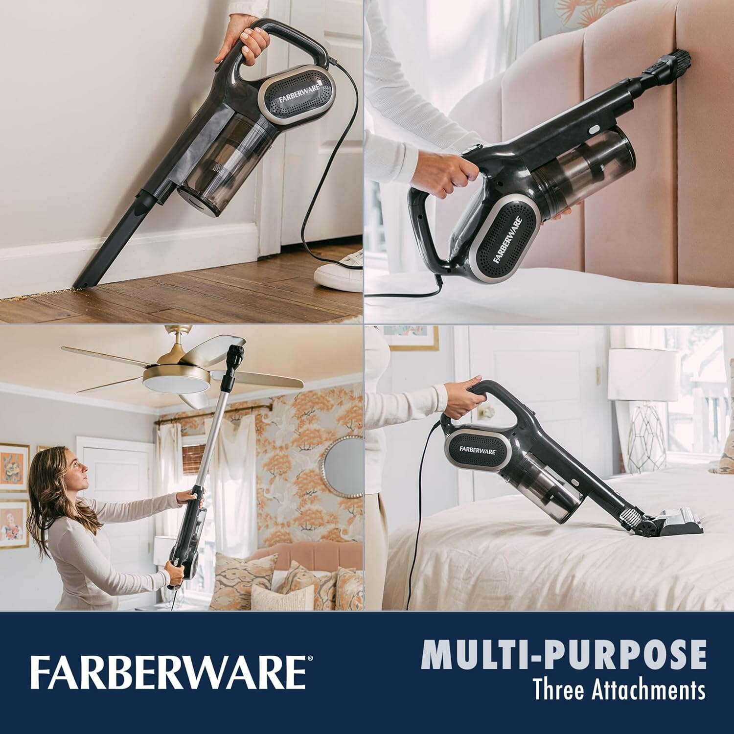 Farberware Classic Stick Vacuum Cleaner Converts to Handheld Vacuum Buy Cheap Cost