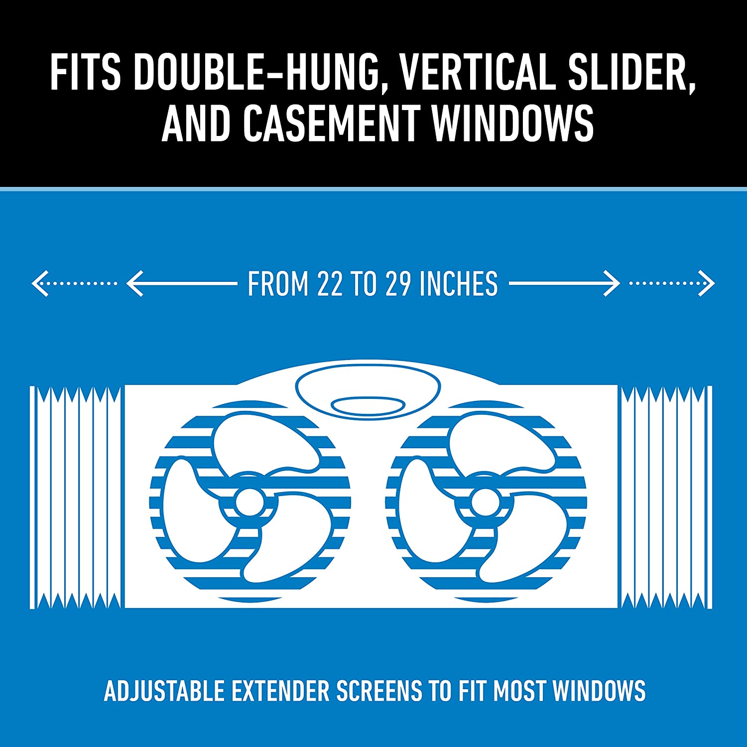 Holmes Window Fan with Twin 6-Inch Reversible Airflow Blades Buy Cheap 2025