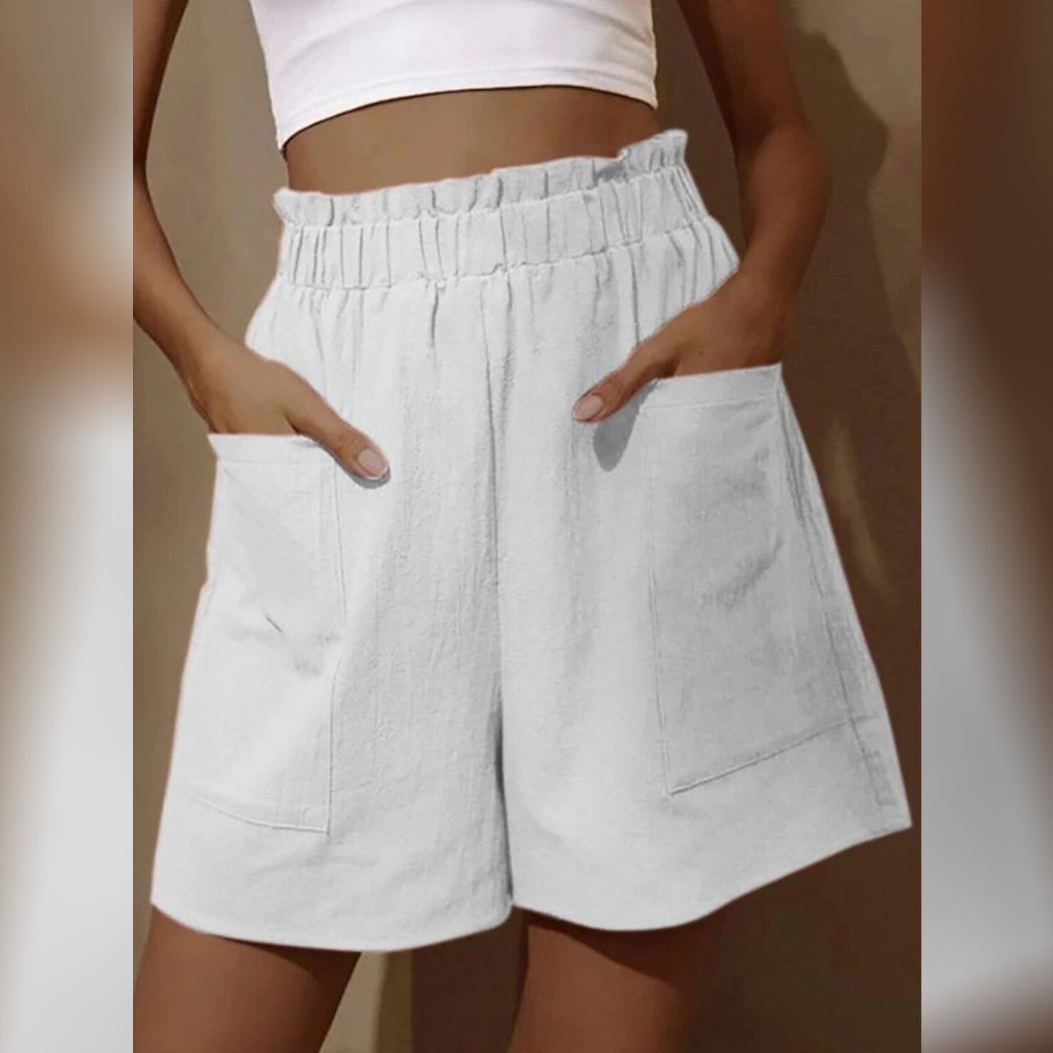 Women's Basic Essential Casual/Sporty Wide Leg Bermuda Shorts Recommend Cheap Online