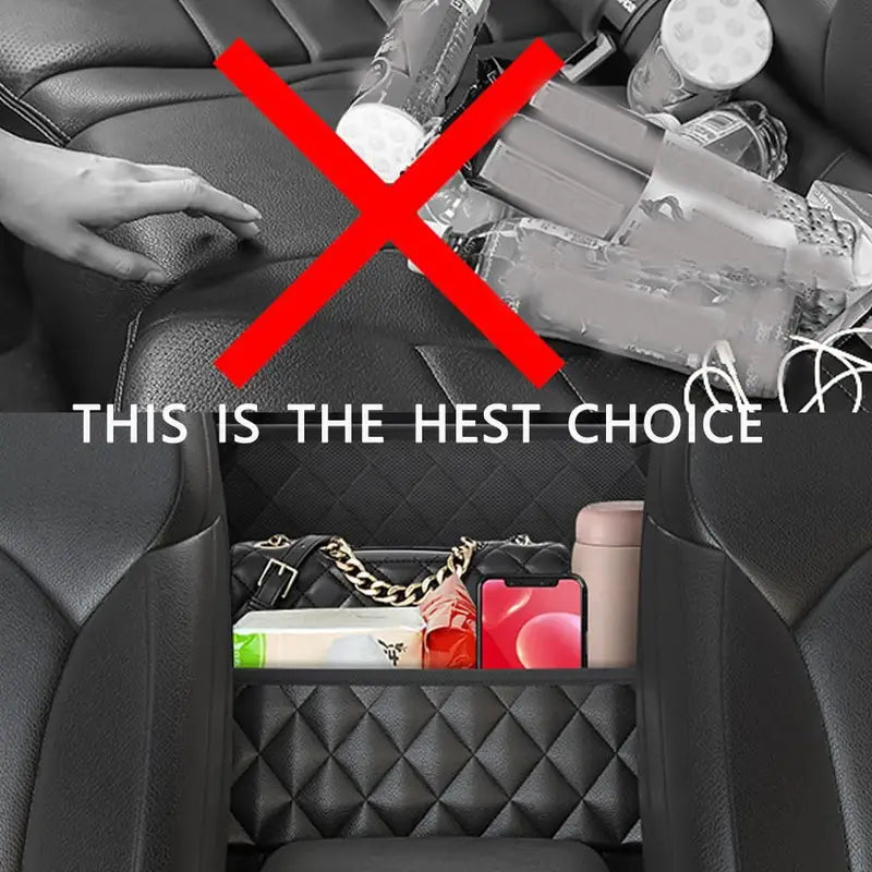 Stylish PU Leather Handbag Car-Mounted Storage Bag With Paypal For Sale