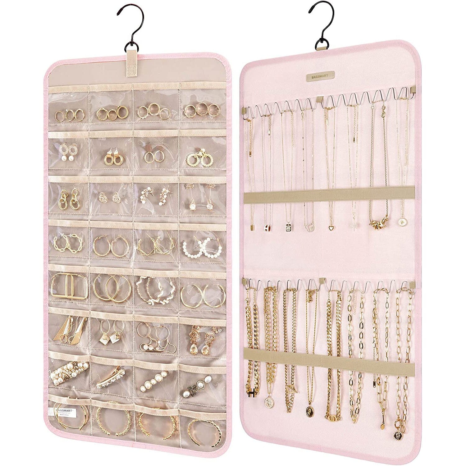 Hanging Jewelry Organizer Storage Roll Shop For Sale