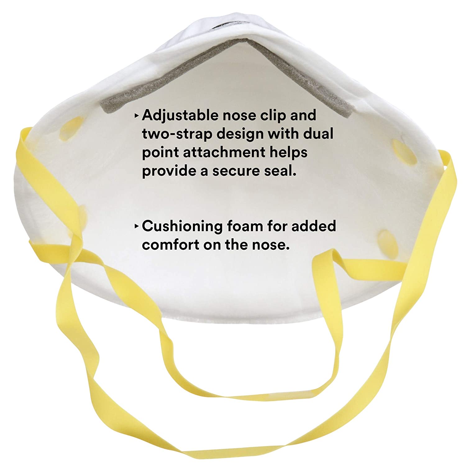 20-Pack: 3M Personal Protective Equipment 8210 Particulate Respirator Excellent