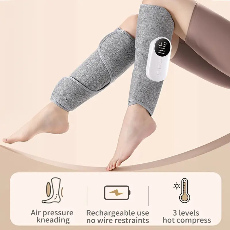 Charging Calf Air Compression Massager With Heat Huge Surprise For Sale