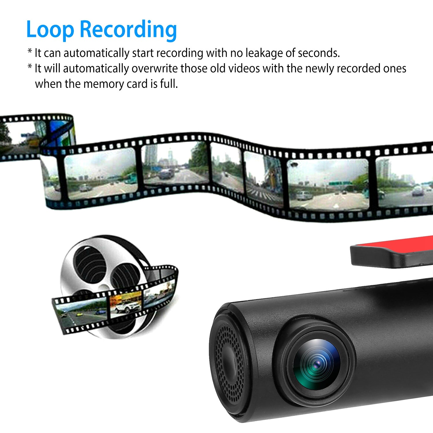 1080P Dash Cam Car Camera Recorder 2025 Unisex Online