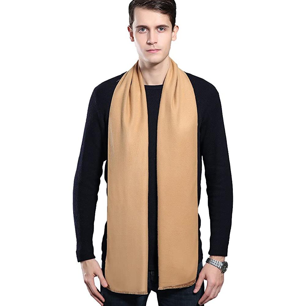 Ohayomi Mens Winter Cashmere Fashion Formal Soft Scarves Outlet Looking For