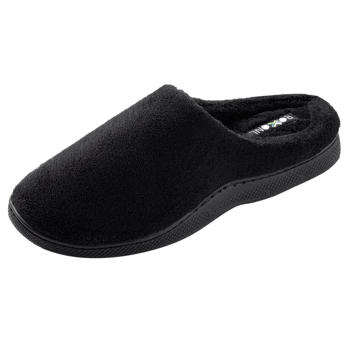 Roxoni Women's Plush Slip On Memory Foam Indoor Outdoor With Credit Card