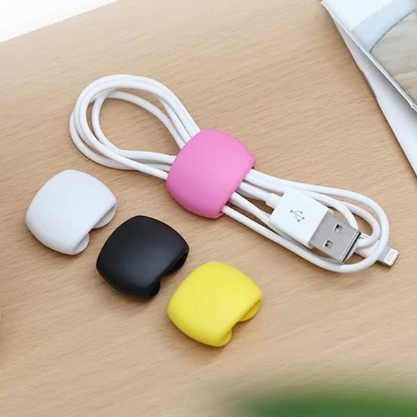 8-Piece: Portable Reusable Cable Clips Organizer Clearance For Nice