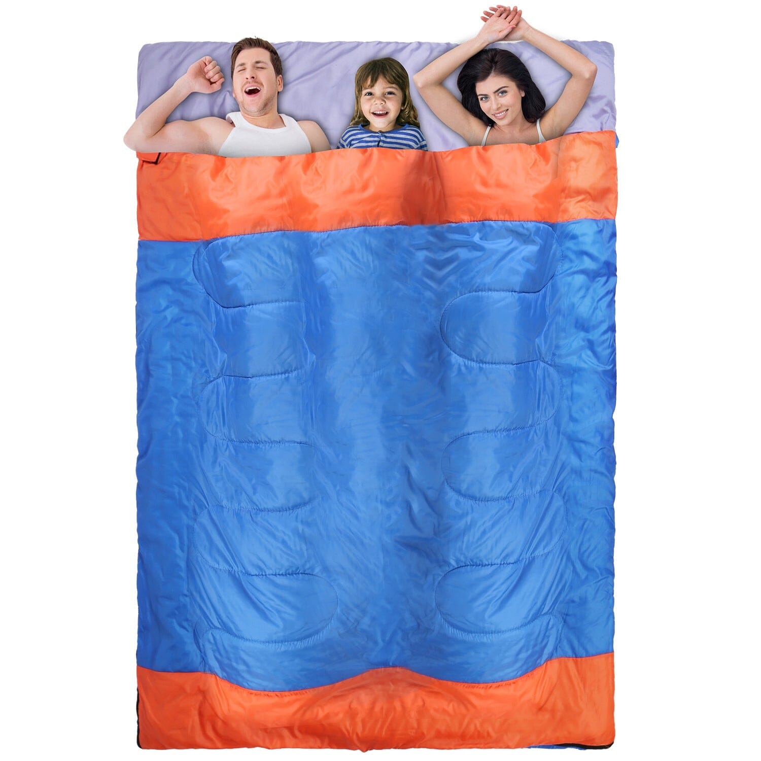 Water Resistant Camping Cotton Liner Sleeping Bag with Sack Visa Payment For Sale