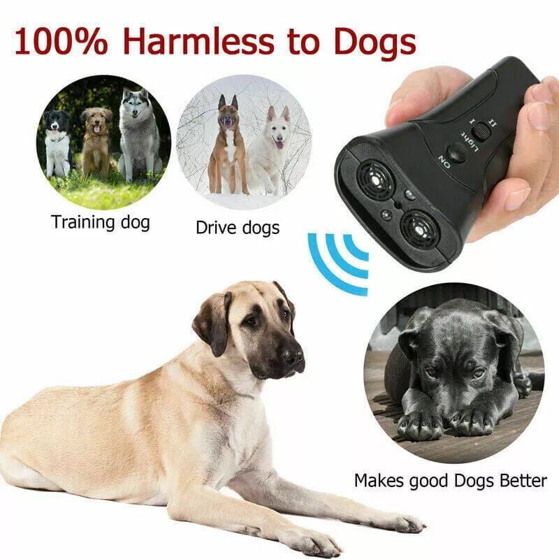 Ultrasonic Pet Dog Anti Bark Training Chaser Control Device Official Site