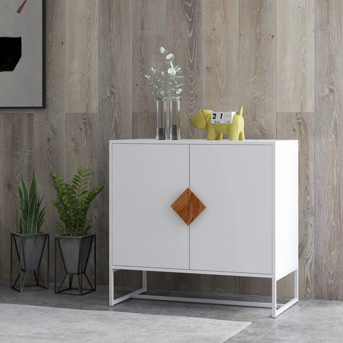 Storage Sideboard Cabinet White New Arrival For Sale