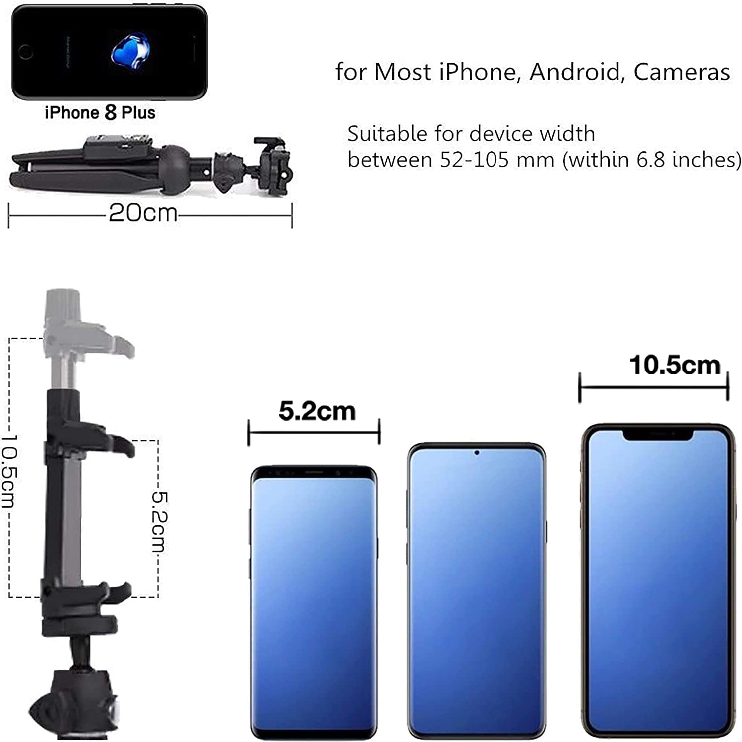 Aluminum Alloy Selfie Stick Phone Tripod Outlet 100% Authentic