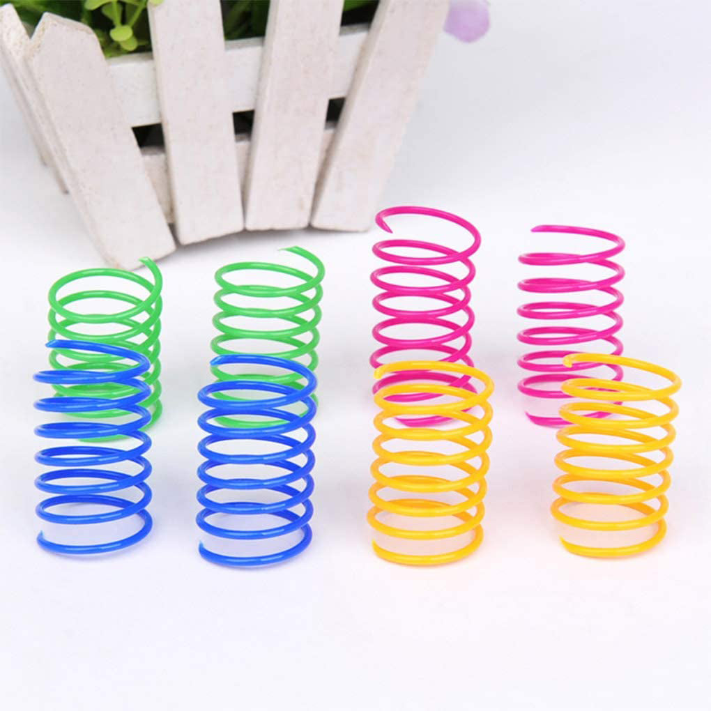 12-Piece: Cat Coil Spring Toy Popular Sale Online