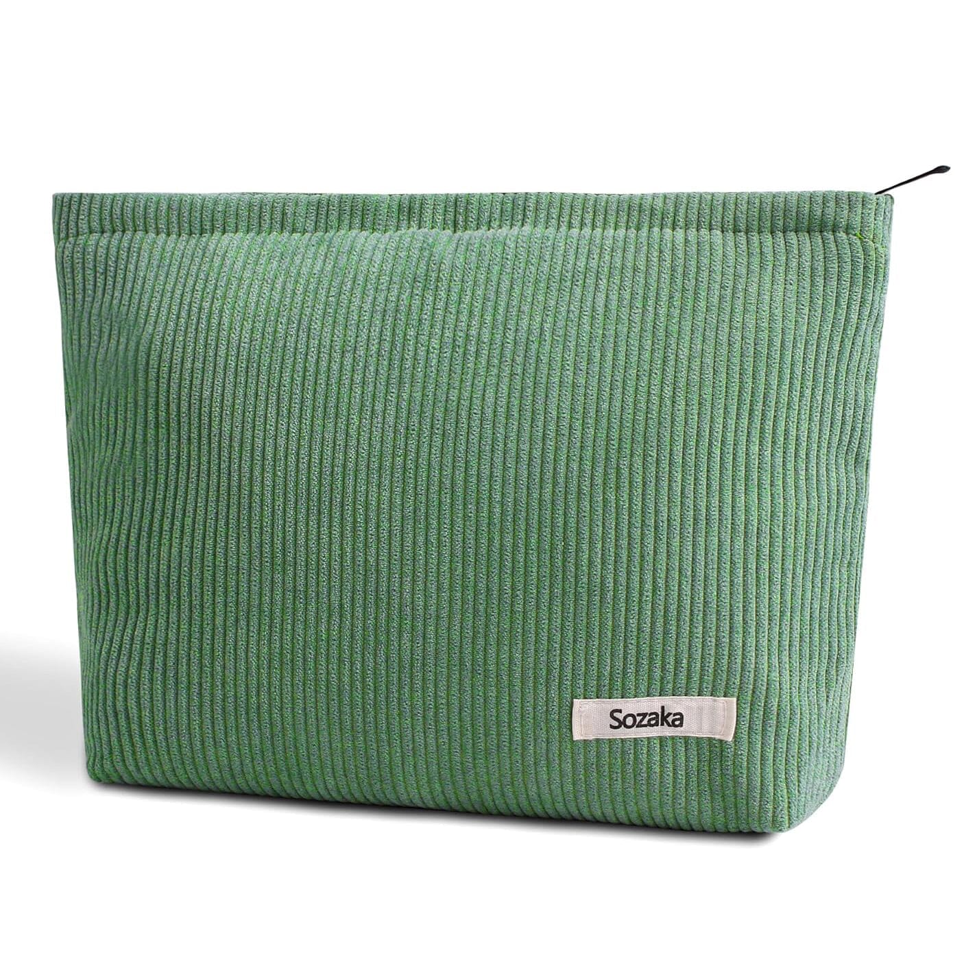 Corduroy Travel Makeup Bag, Large Capacity Travel Wash Bag Discount 2025