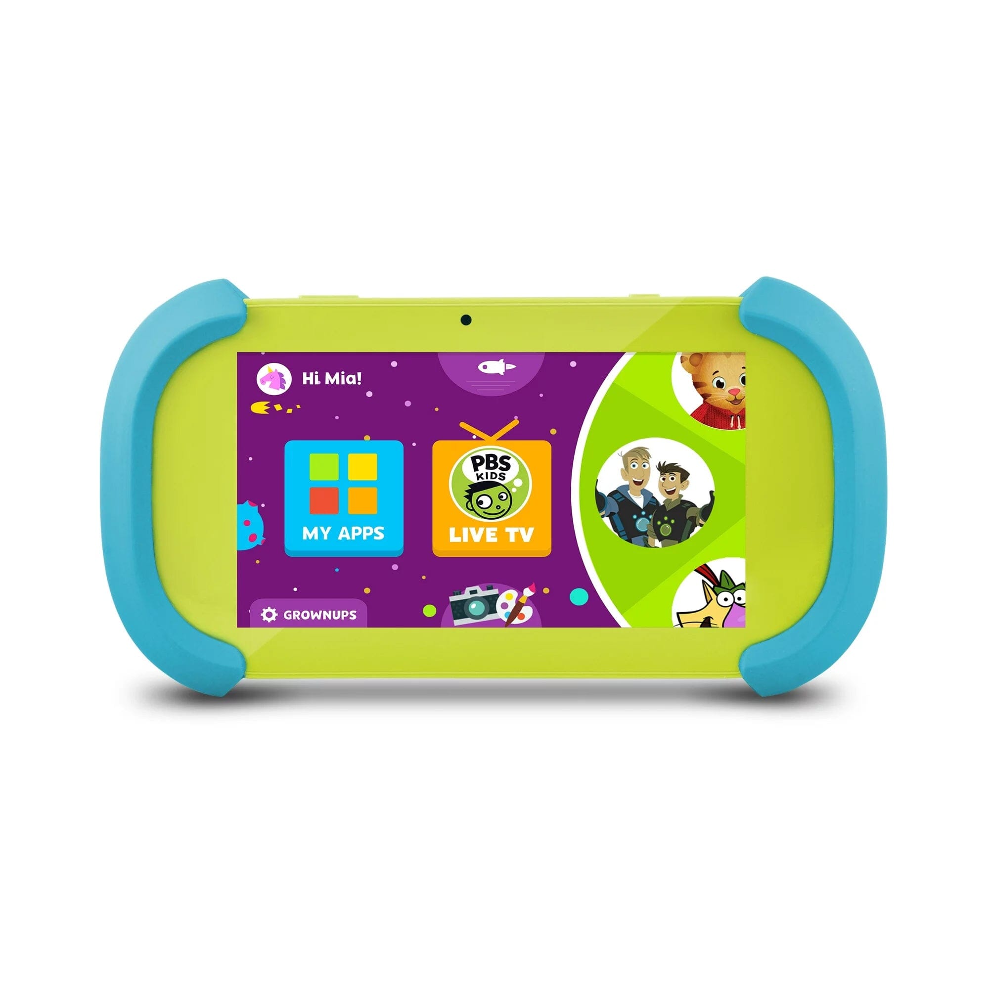 PBS Kids Playtime Pad+ 7 PBSKD7001 HD Touchscreen Kid-Safe Tablet + Live TV with Android The Best Store To Get