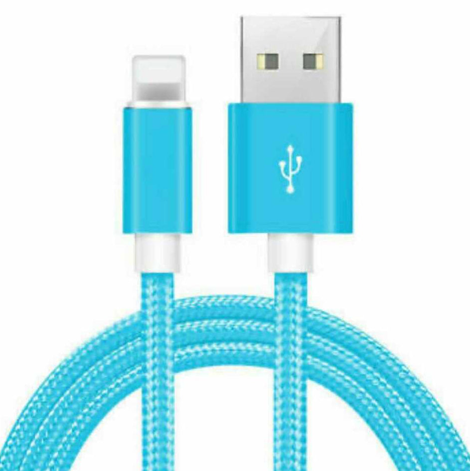 6-Pack: 10-Foot Braided Heavy-Duty Lightning Cables for Apple Devices Free Shipping Manchester