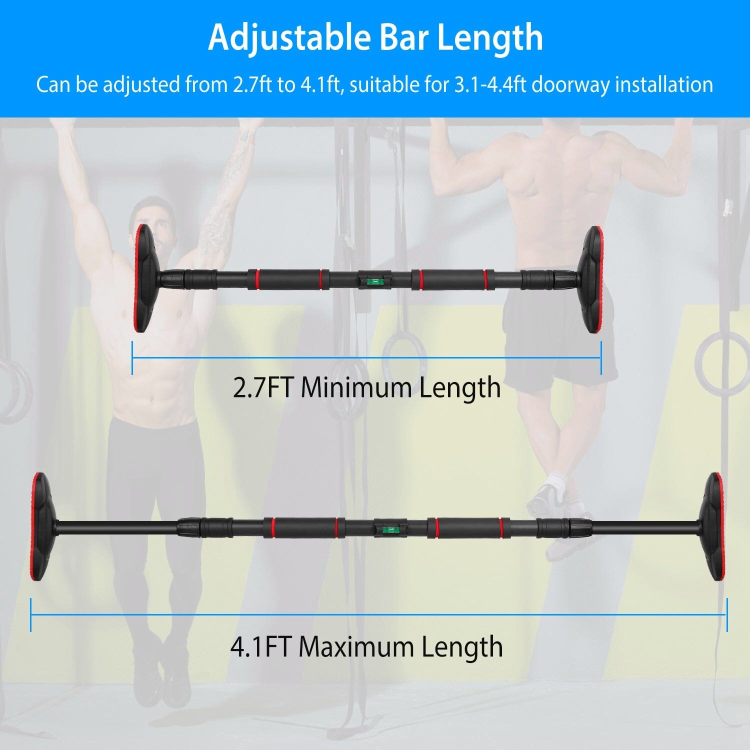 Doorway Pull Up Bar Heavy Duty with Foam Grips Level Cheap Wiki