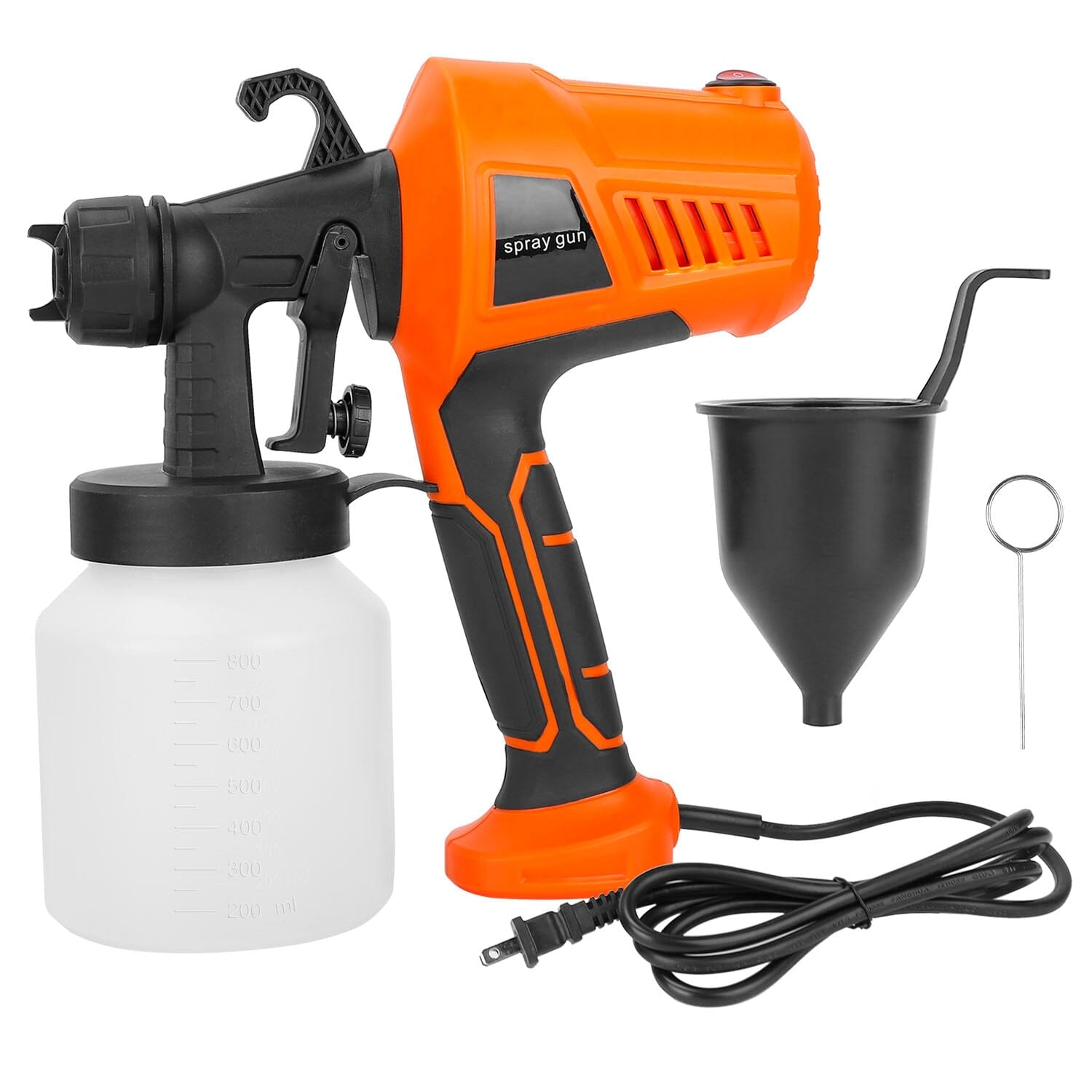 700W Electric Paint Sprayer Handheld with 3 Spray Patterns 800ml Cheap Sale