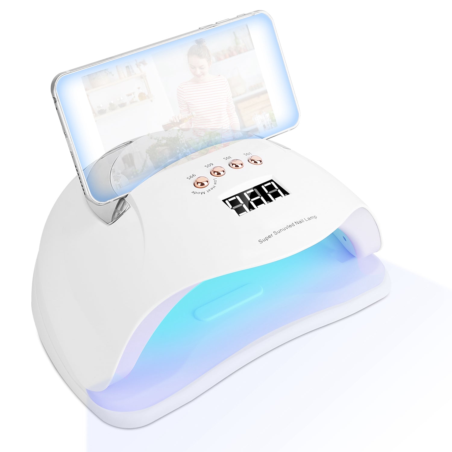 220W UV LED Nail Lamp Gel Polish Dryer Visit New