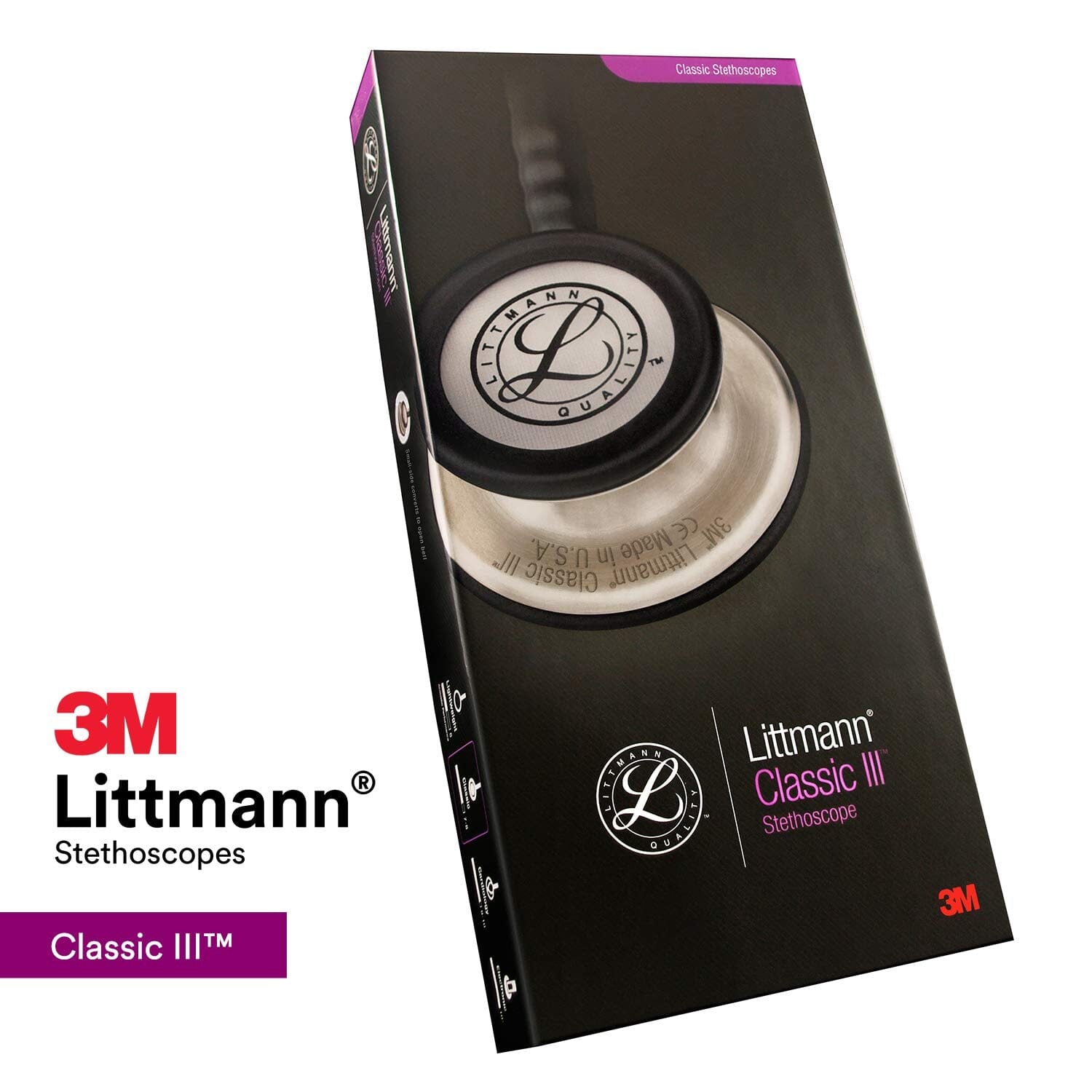 3M Littmann Classic III Monitoring Stethoscope (Refurbished) Buy Cheap Best Wholesale