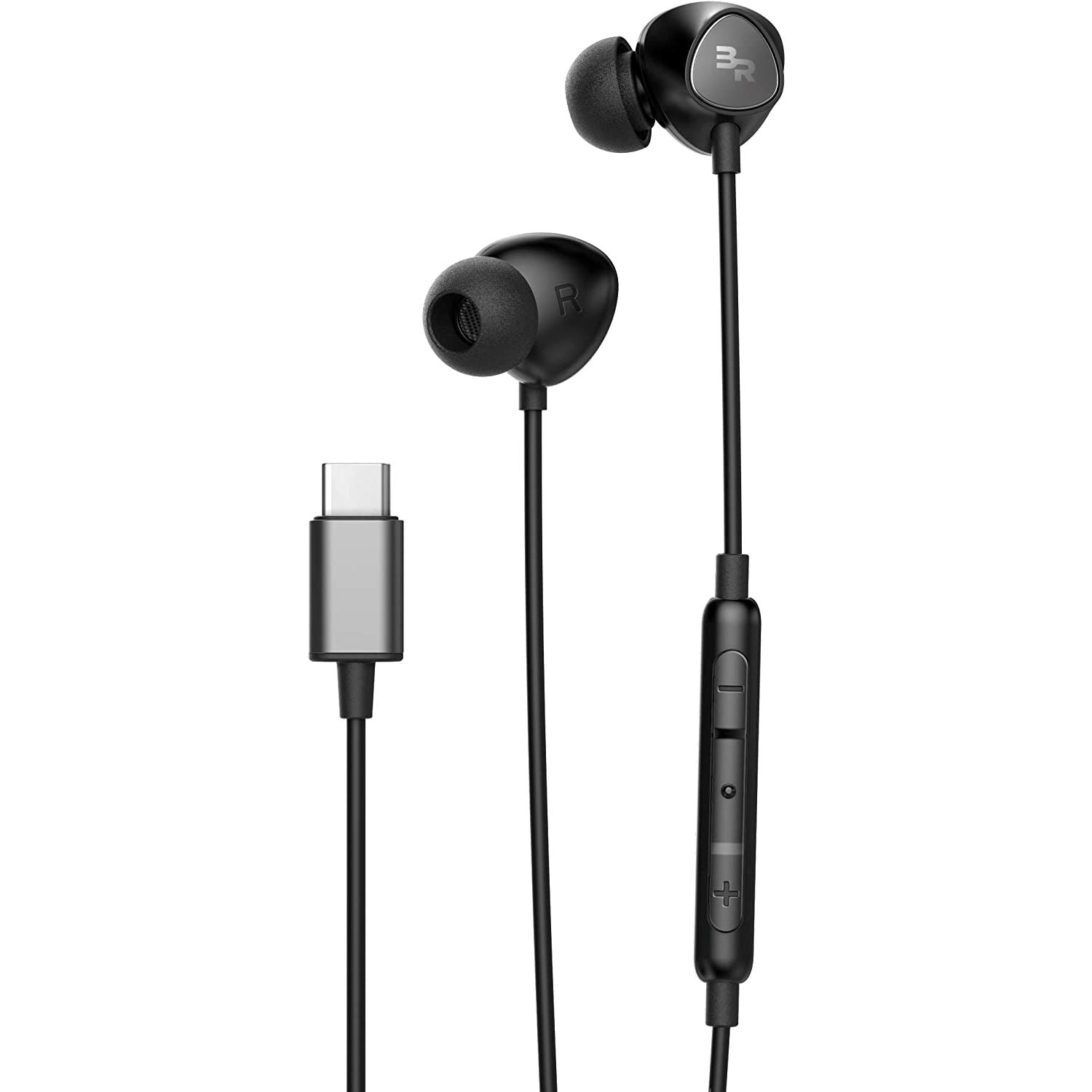 Type C Headphones, In-Ear Wired Earbuds with Microphone & Volume Control Mic Earphones Buy Cheap Cheap