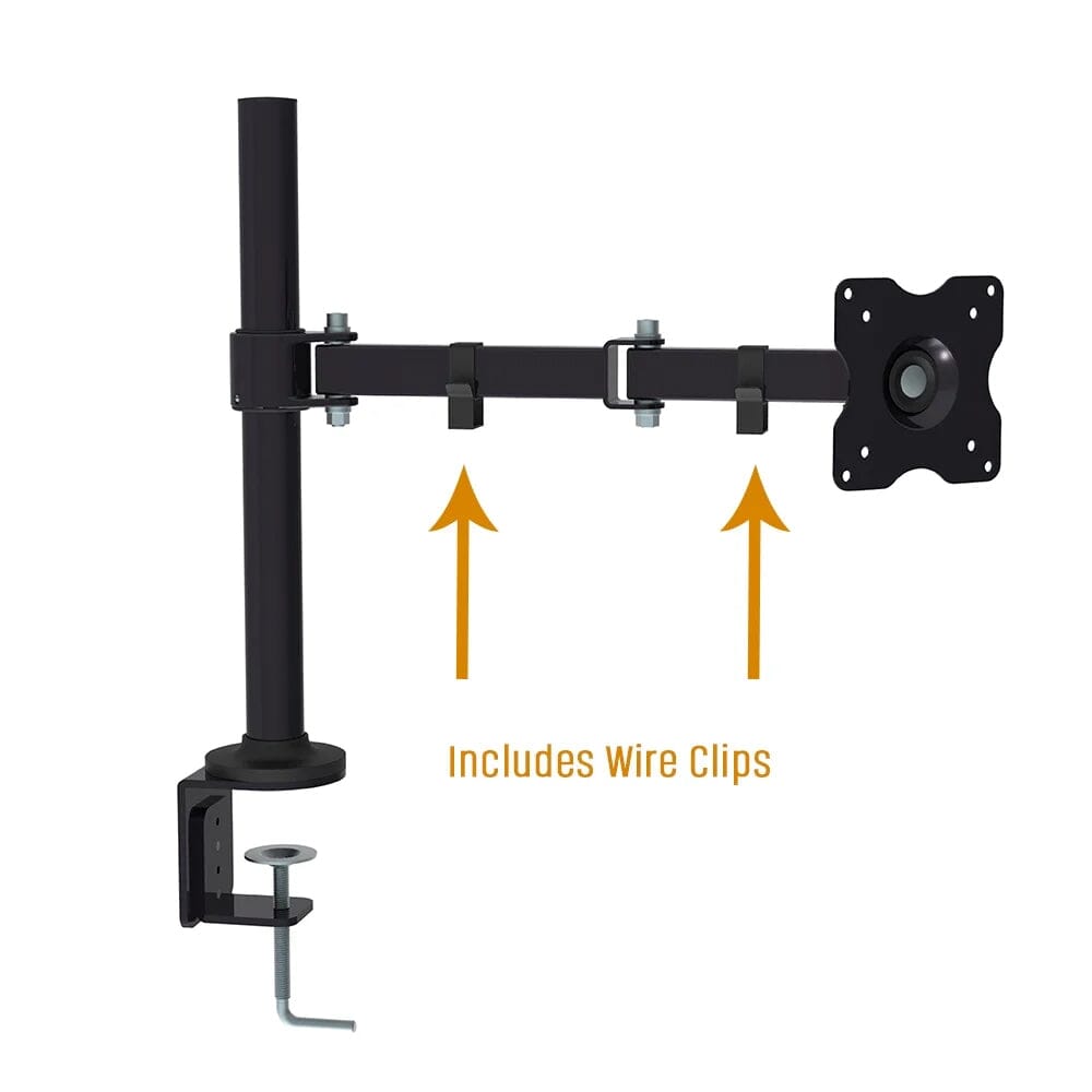 KORAMZI Articulating/TV Desk Mount 100x100 VESA Fits 10-30 TV KWM1420 Discount With Mastercard