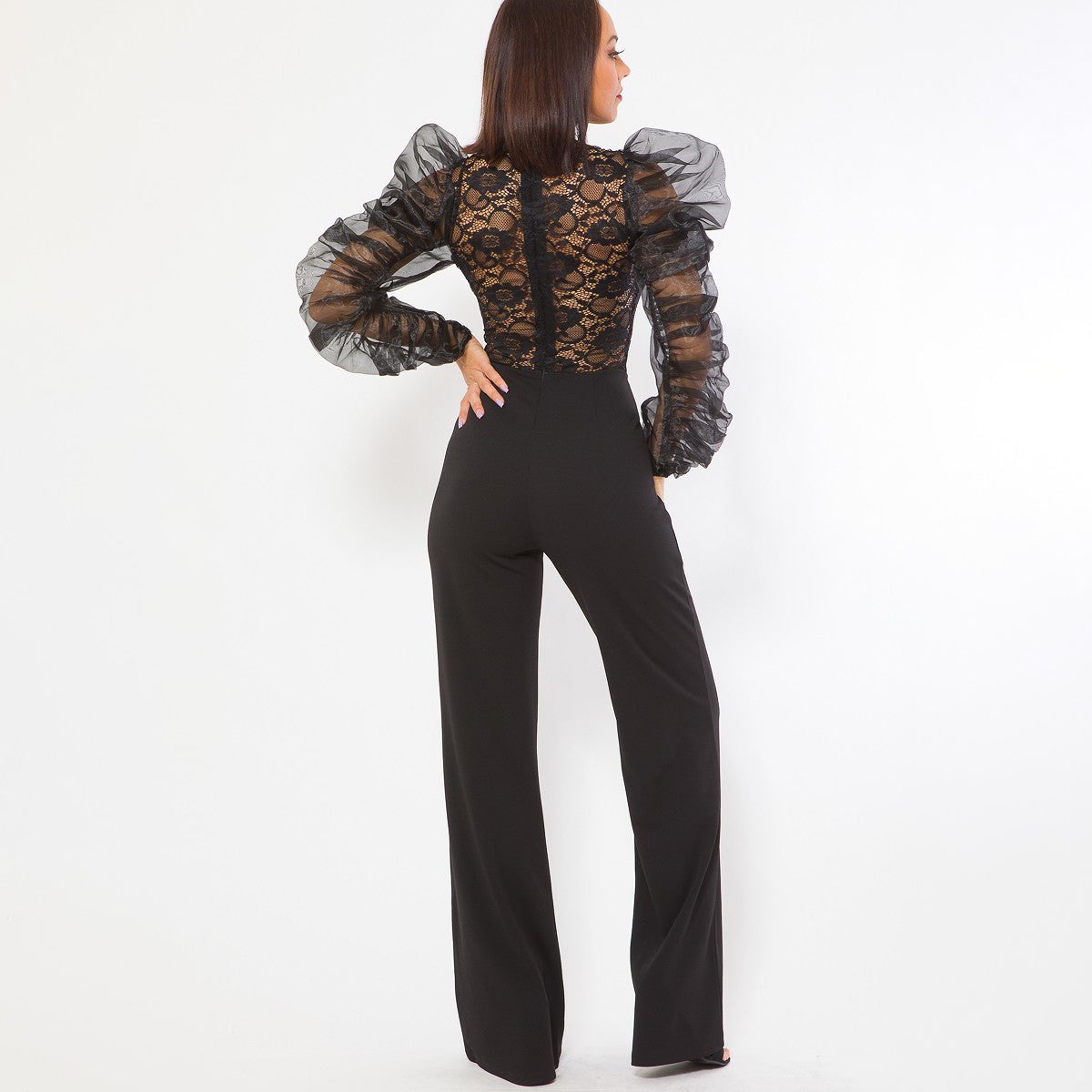 Lace Combined Fashion Jumpsuit Buy Cheap Cheapest Pice