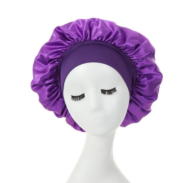 2-Pack: Satin Sleep Bonnet for Curly Hair Clearance Ebay