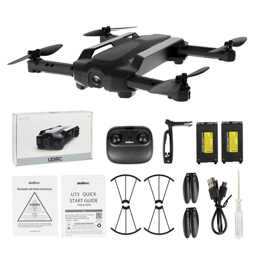 UDIRC Foldable RC Drone FPV WiFi Quadcopter w/ 720P HD Camera & 2 Batteries U73 Buy Cheap Hot Sale