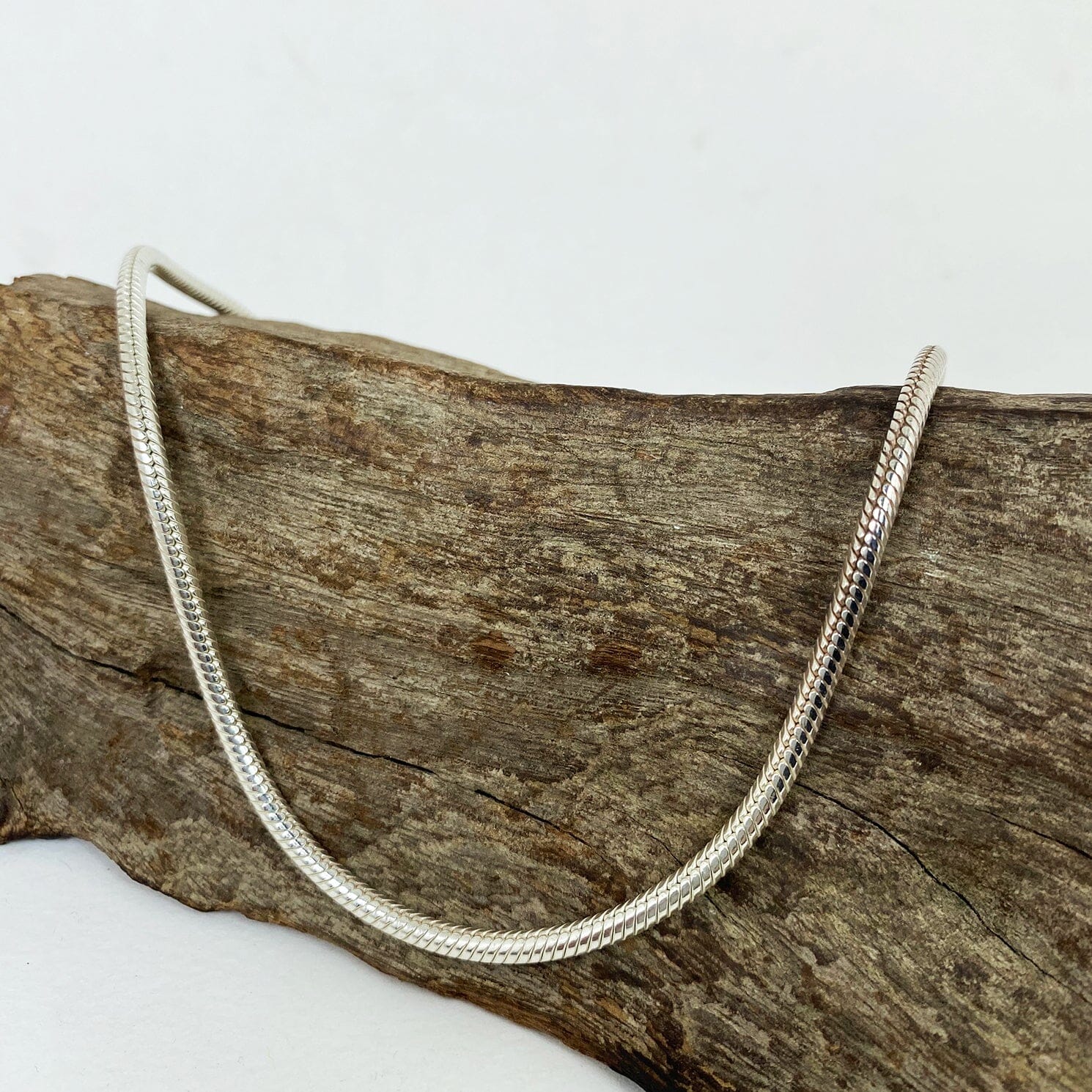 Solid 925 Sterling Real Round Silver Snake Chain Necklaces Discount Latest Collections