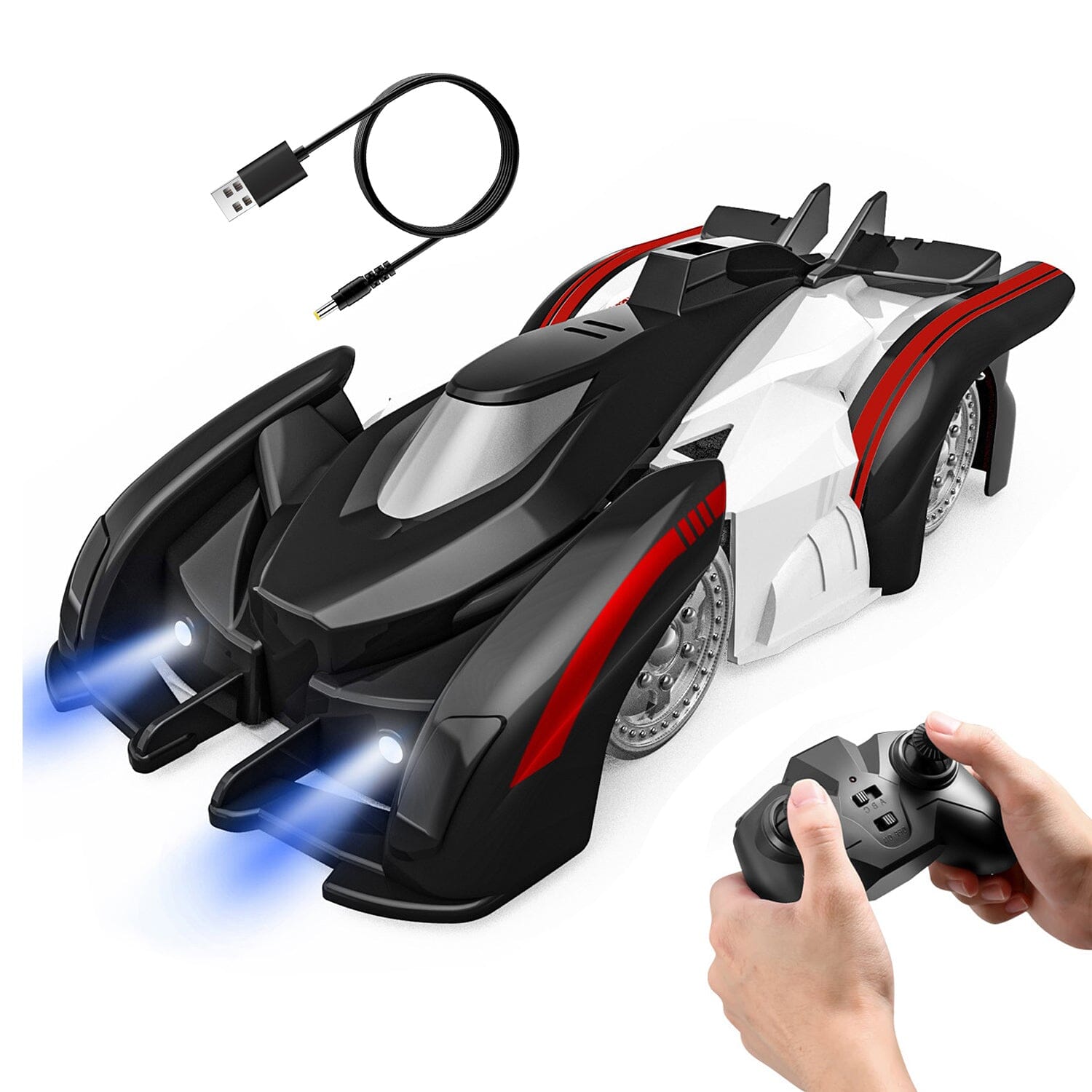 360∞ Rotating Electric Wall Climbing Remote Control Dual Mode Car Cheap Sale Websites