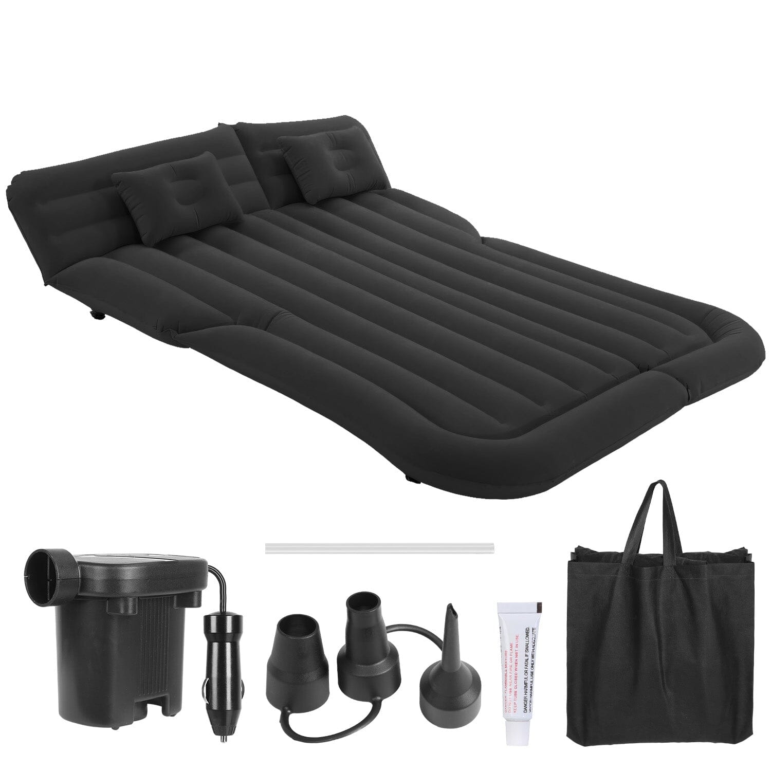 Inflatable SUV Air Mattress Thickened Camping Bed Cushion with Pillow Discount Best Sale