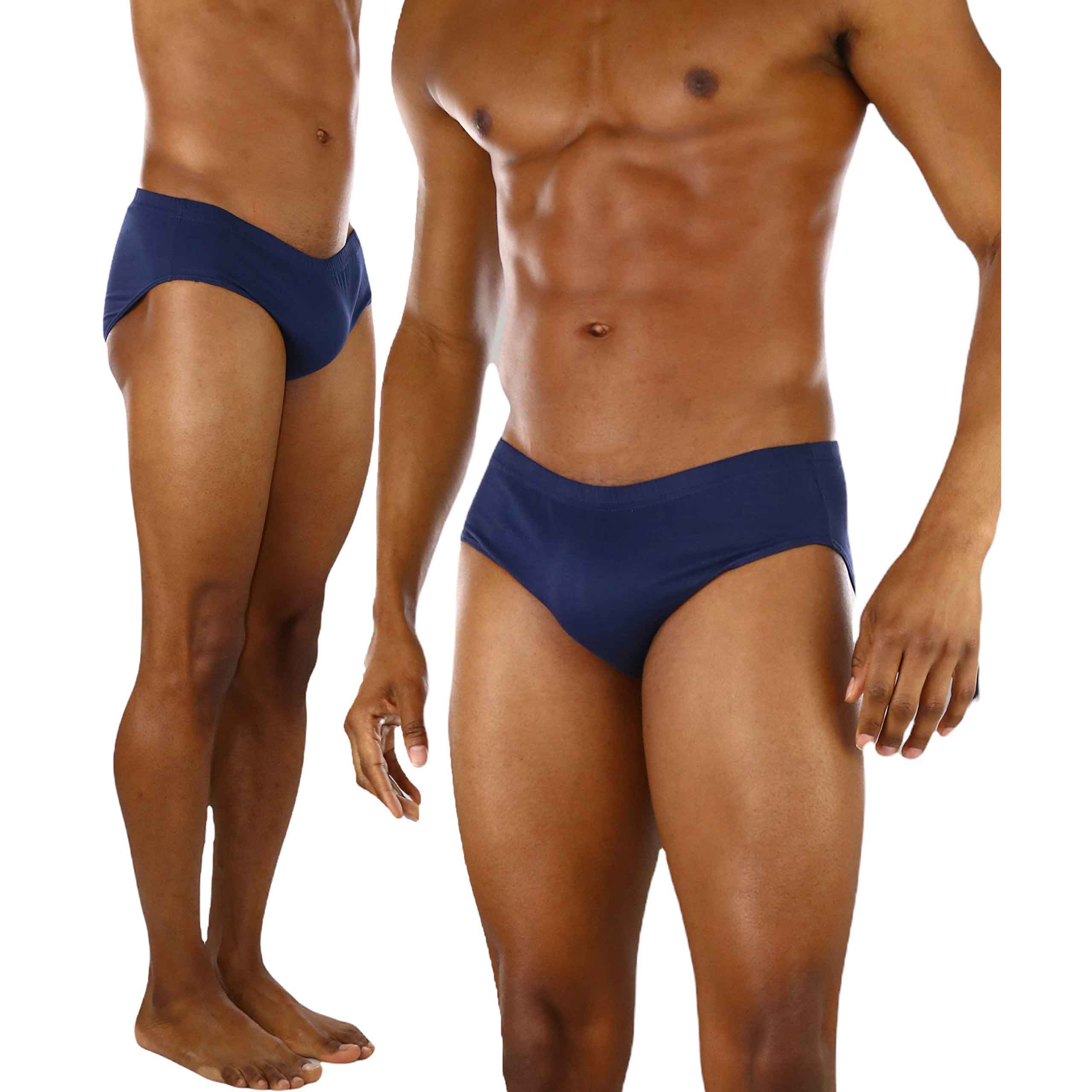 6-Pack: ToBeInStyle Men's Classic Elastic Waistband Bikini Briefs Lowest Pice