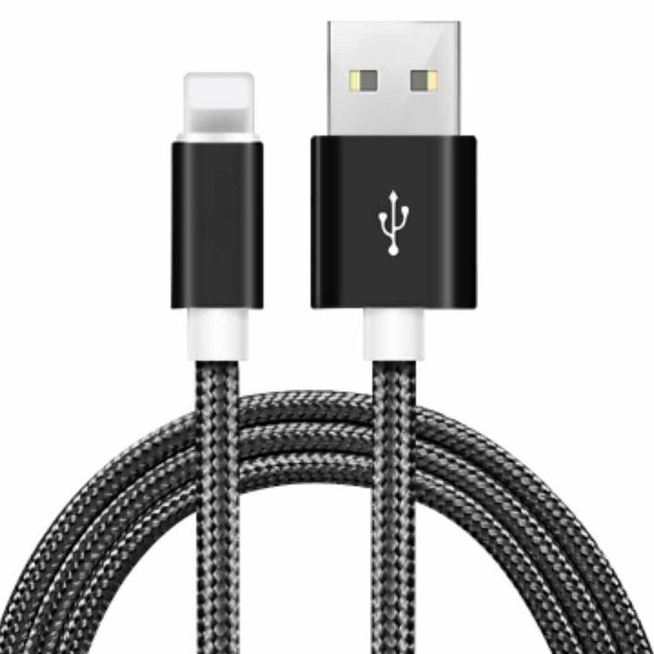 6-Pack: 10-Foot Braided Heavy-Duty Lightning Cables for Apple Devices Free Shipping Manchester