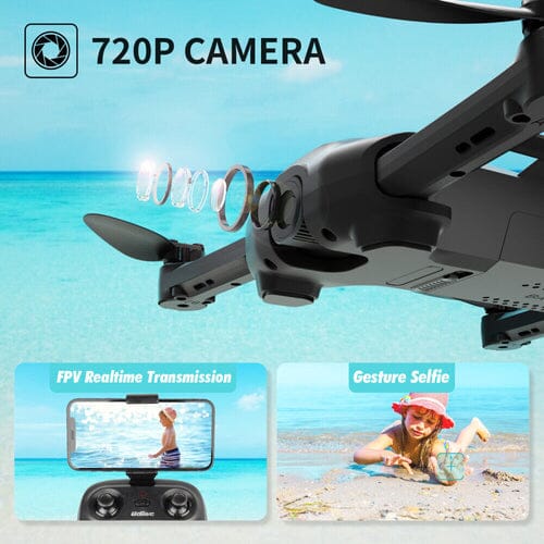 UDIRC Foldable RC Drone FPV WiFi Quadcopter w/ 720P HD Camera & 2 Batteries U73 Buy Cheap Hot Sale