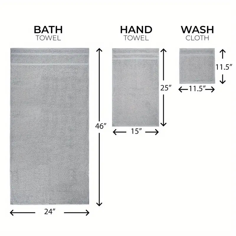 10-Piece: Towel Set with Upgraded Softness & Durability Free Shipping Inexpensive