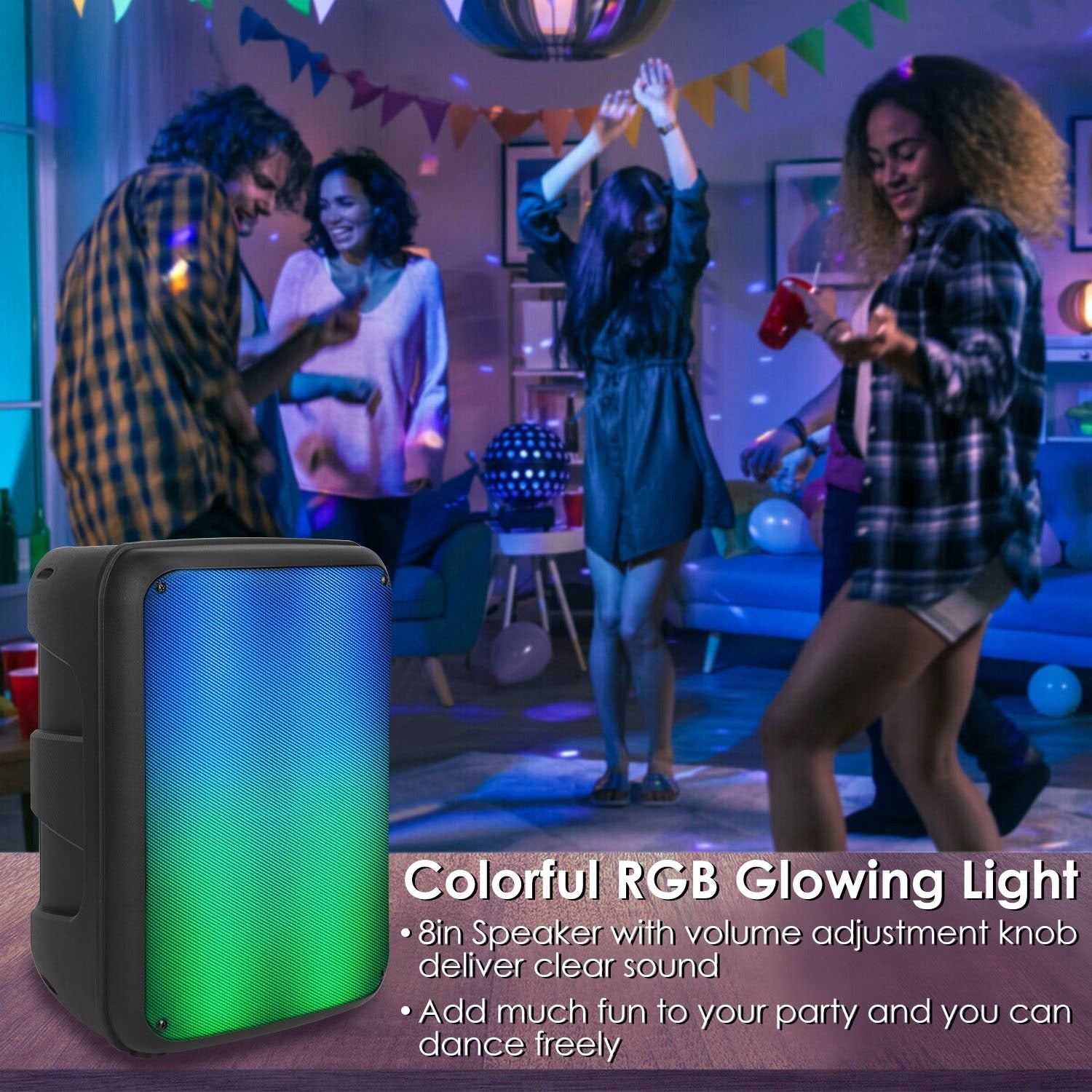 Portable Wireless Party Speaker For Sale