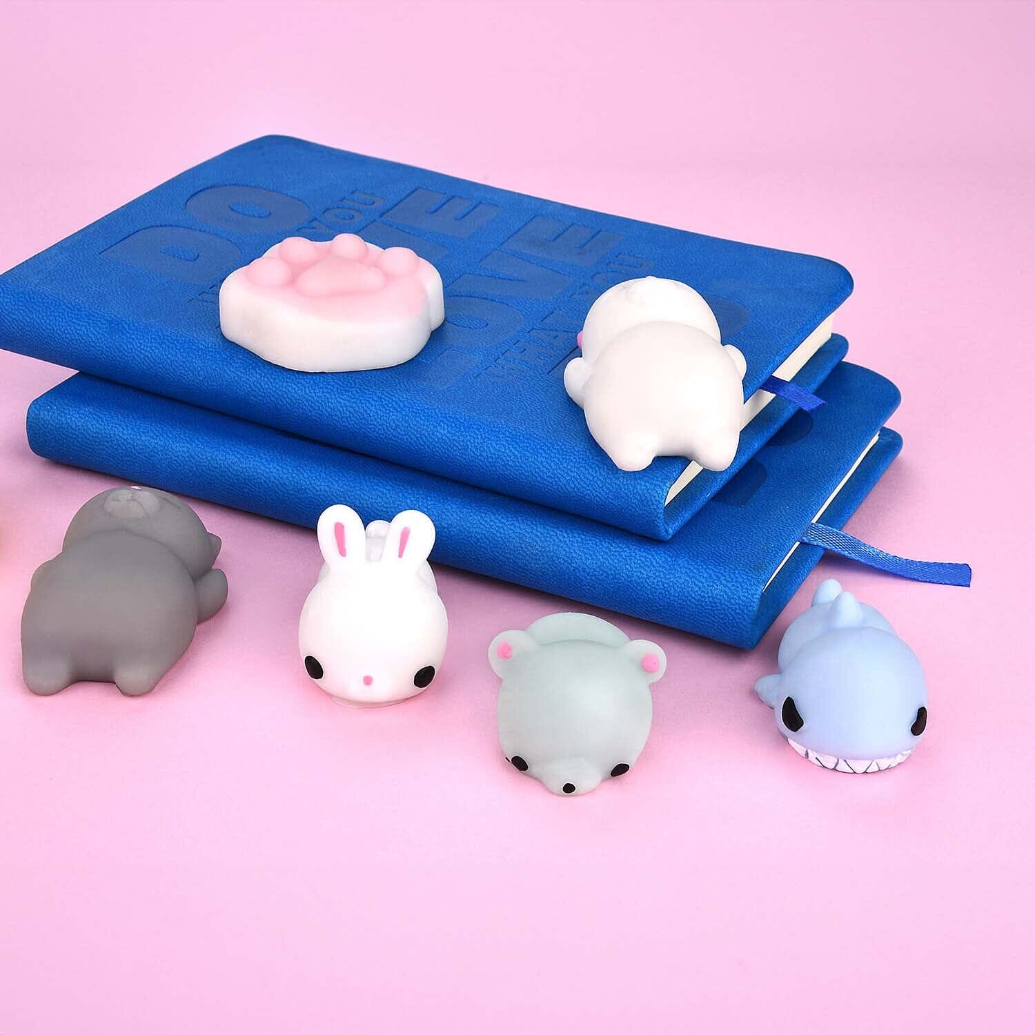 20-Pieces: Cute Animal Kawaii Stress & Anxiety Relief Squishy Toys Outlet Locations Cheap Online