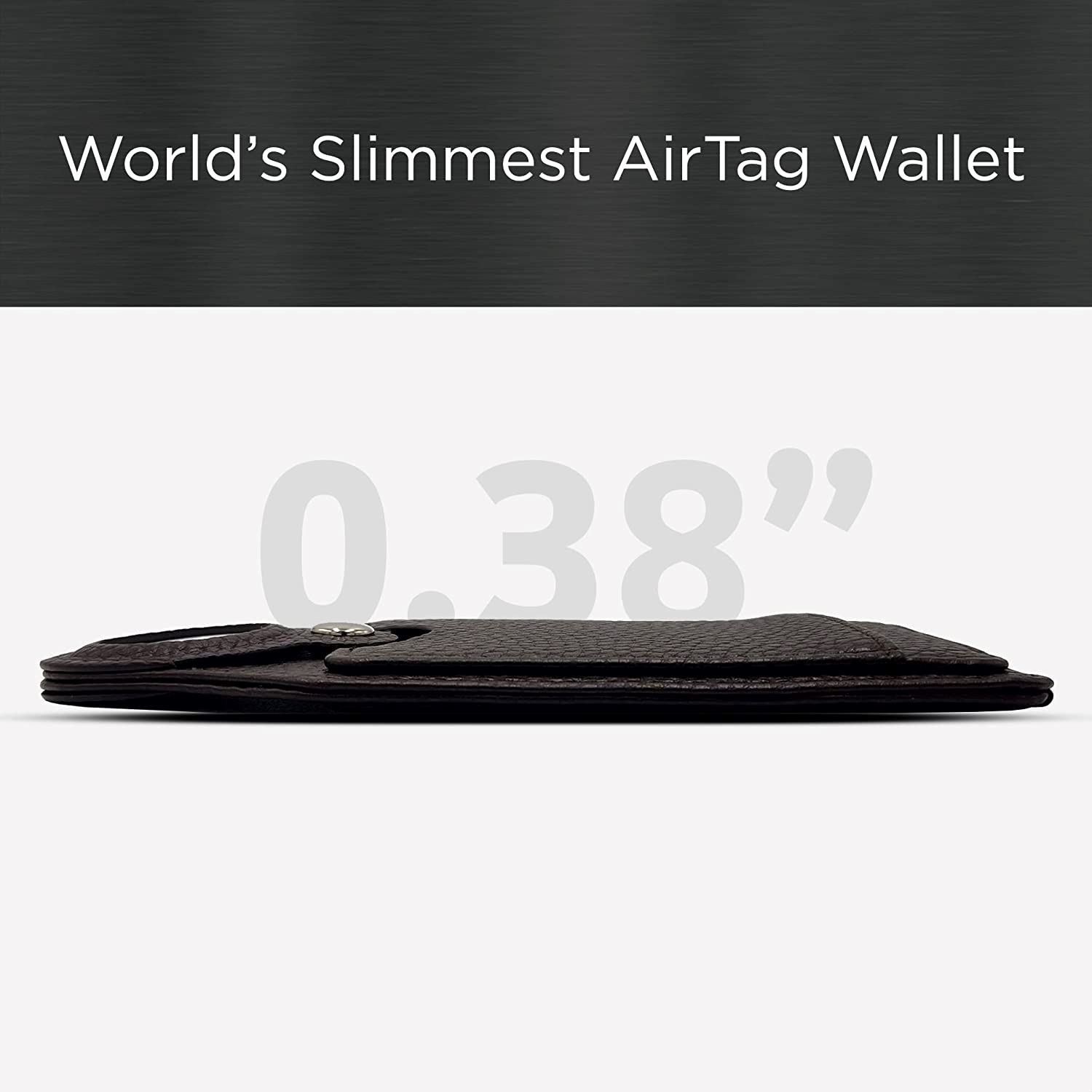 Zero-Bulk Slim AirTag Wallet Cheap Sale Pictures