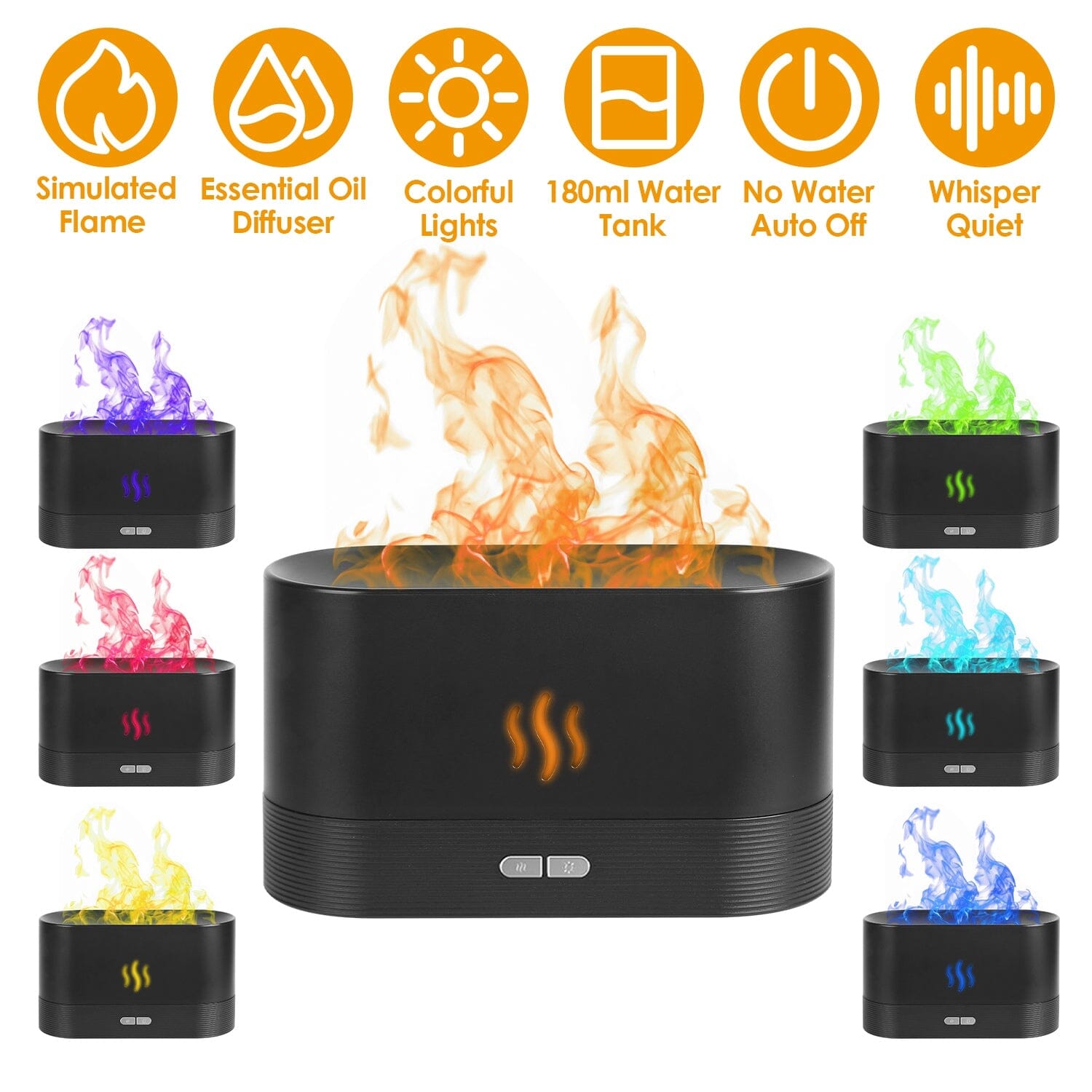 3D Flame Air Humidifier Free Shipping Original