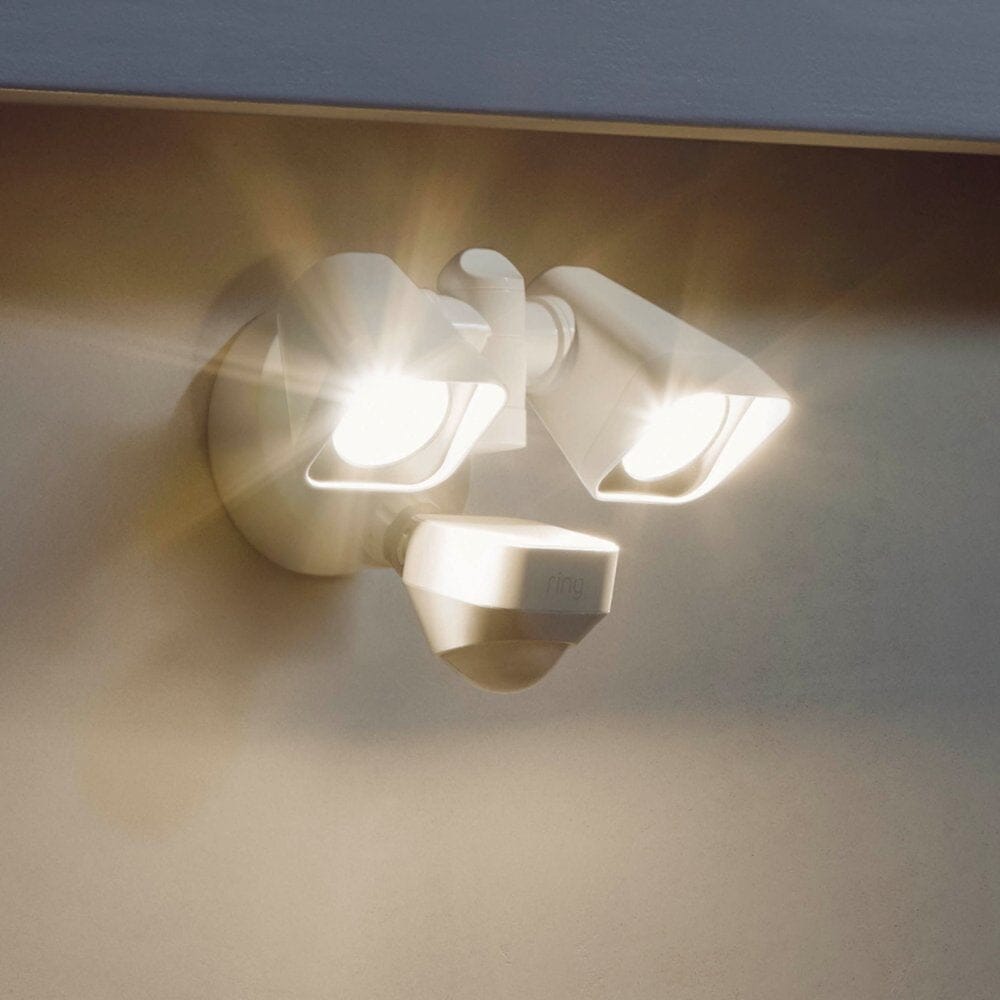 Ring - Smart Lighting Wired Floodlight - White Sale Top Quality