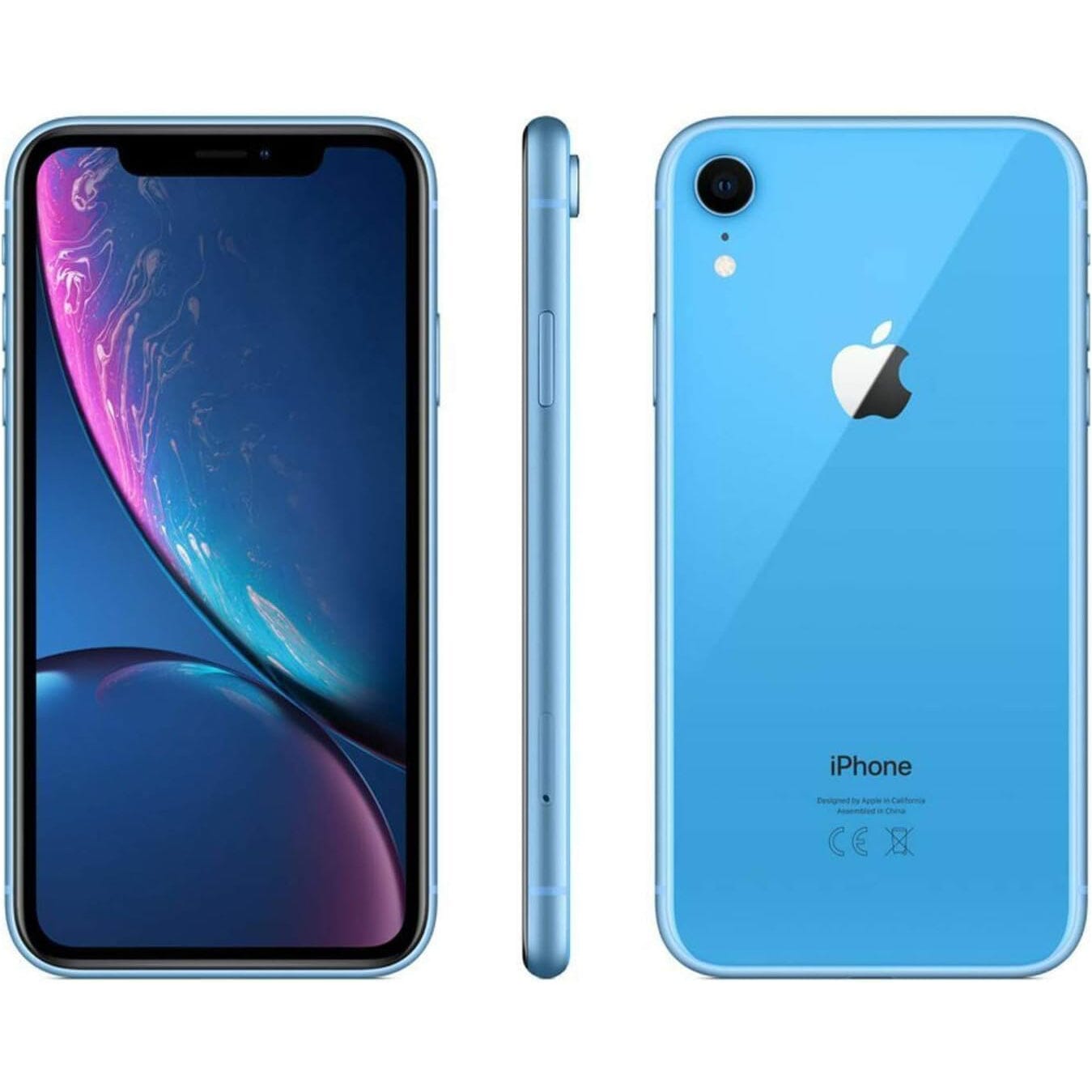 Apple iPhone XR, 128GB Blue GSM Carriers  (Refurbished) Sale Low Shipping Fee