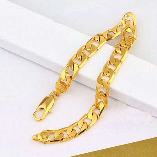 18k Gold Filled Cuban Link Bracelet Best Wholesale For Sale