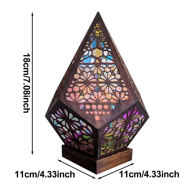 Bohemian Diamond Pole Star Projector Night Light Lowest Pice