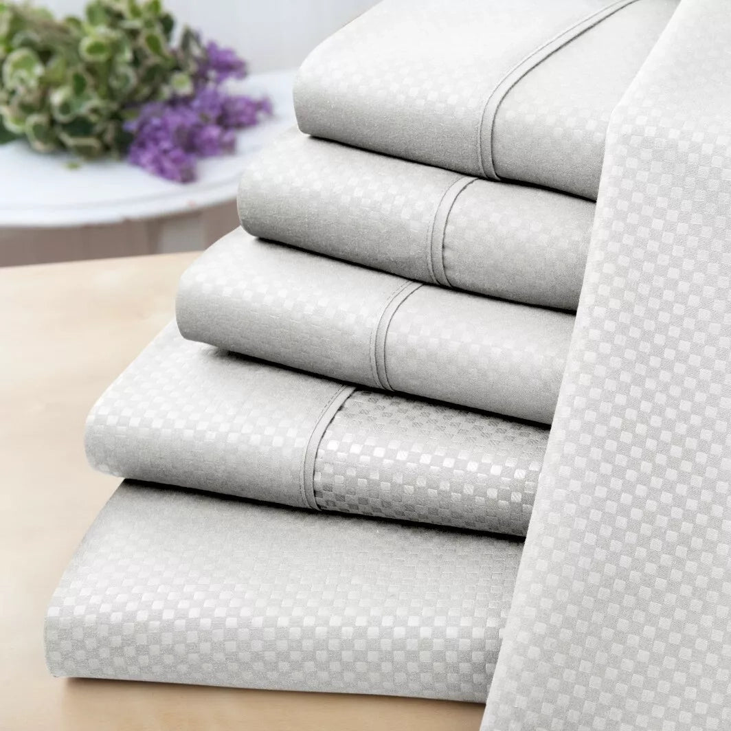 6-Piece Set: US Army Embossed Check Sheet Set Cheap Sale Best Store To Get