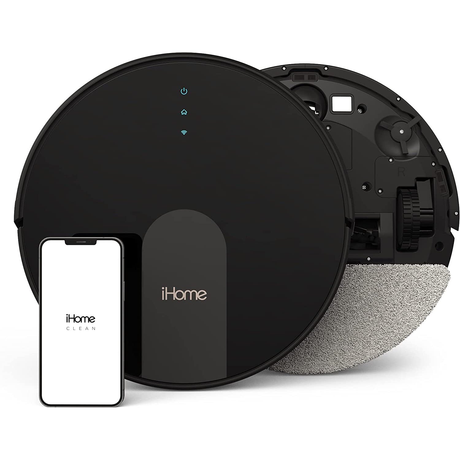 iHome AutoVac Eclipse G 2-in-1 Robot Vacuum and Mop (Refurbished) Low Pice Fee Shipping For Sale