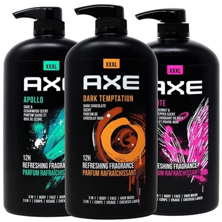 3-Pack: Axe Men's Body Wash Variety Set- 32oz Cheap Sale Sale