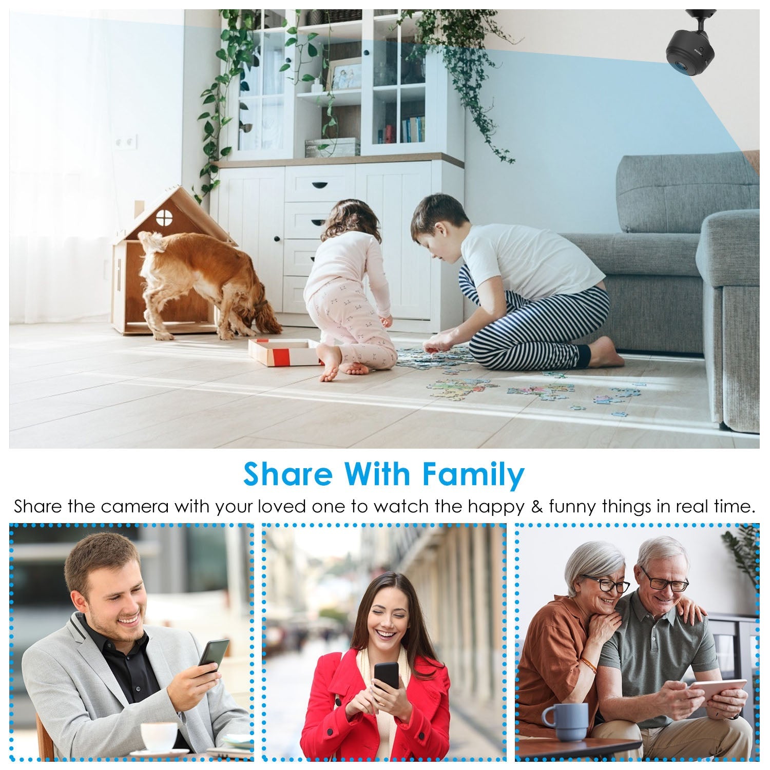 WIFI IP Home Security Camera 1080P Full HD with 32GB MMC Card Sale Real