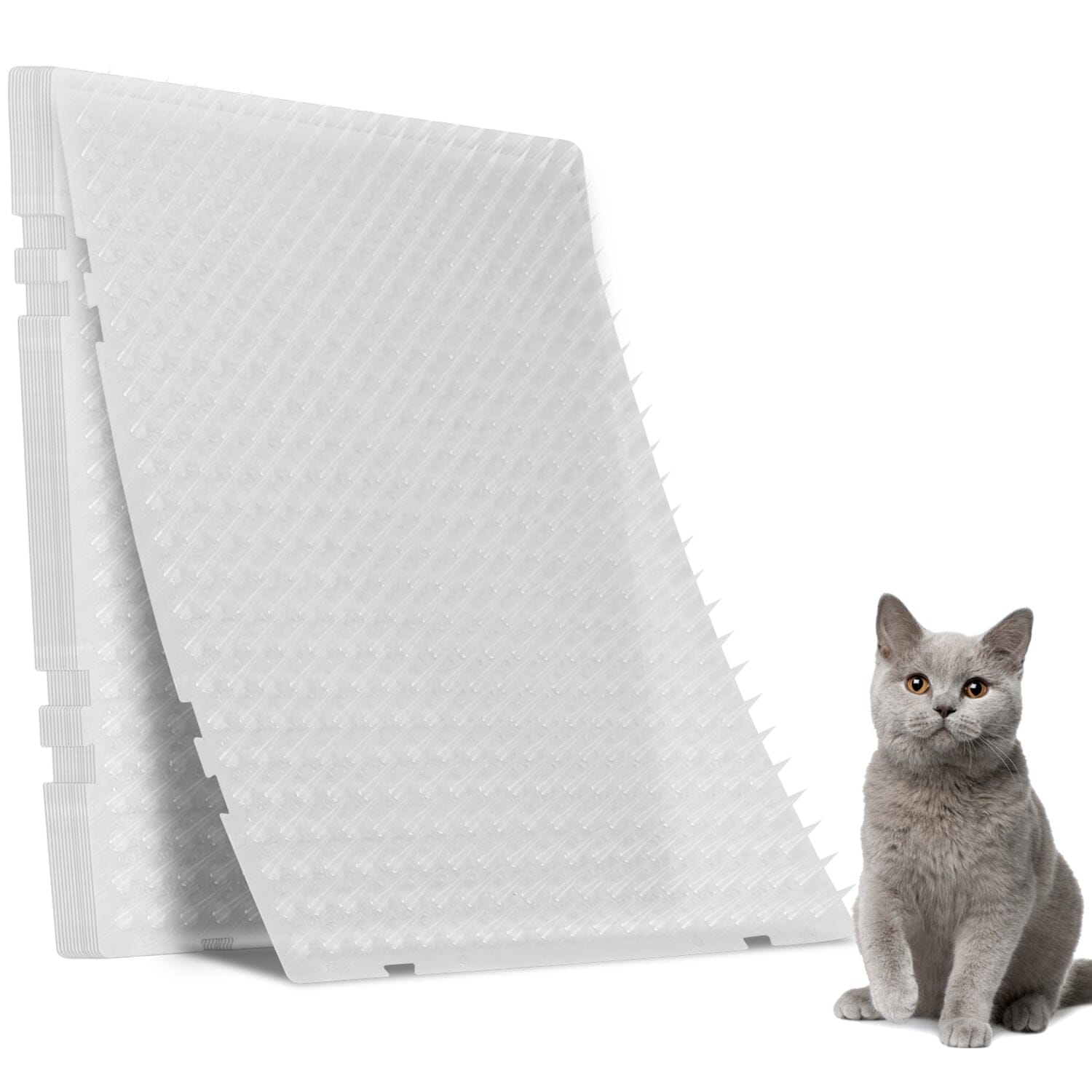 16-Pieces: Deterrent Training Mats with Spikes The Cheapest Cheap Pice